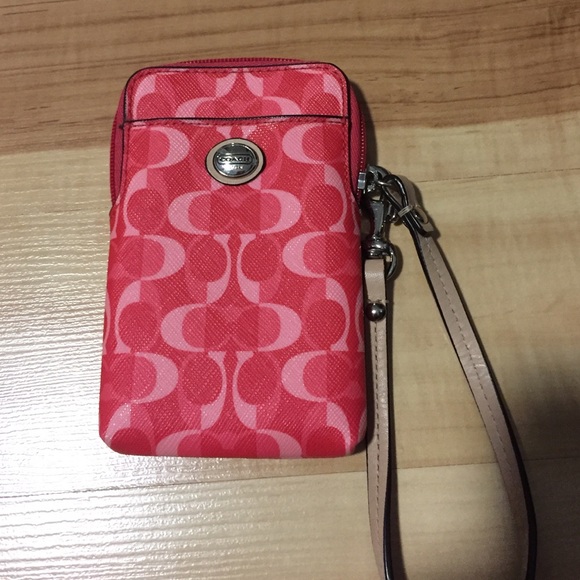 Coach wristlet