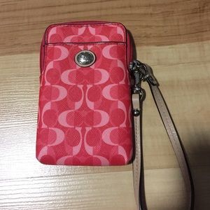 Coach wristlet