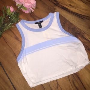 Summer Blues Crop Top
