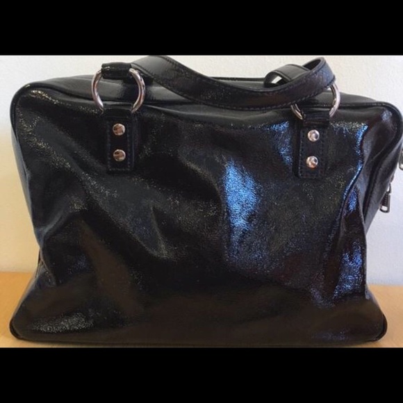 *SOLD* Authentic YSL Black Patent Leather Bag - Picture 3 of 4