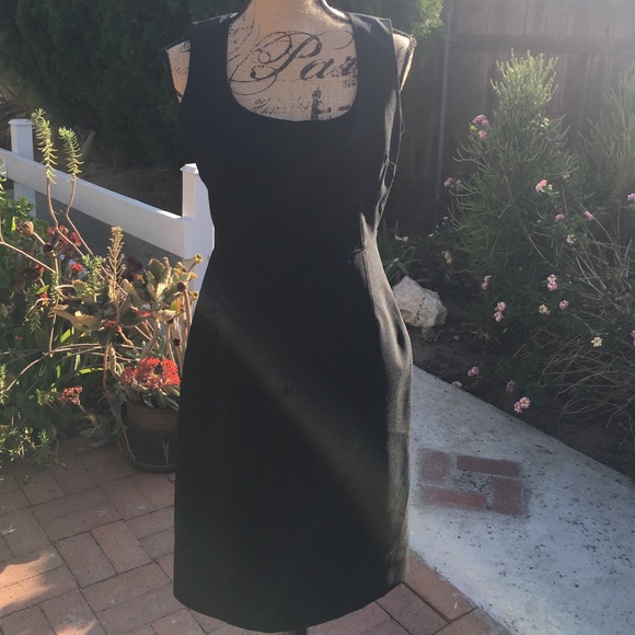 New York and Company Sleeveless Black Dress