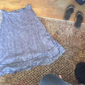 DKNY lace skirt
