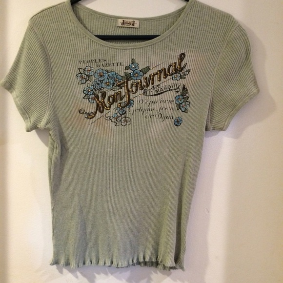 Fun & Sparkly "Journal" Tee