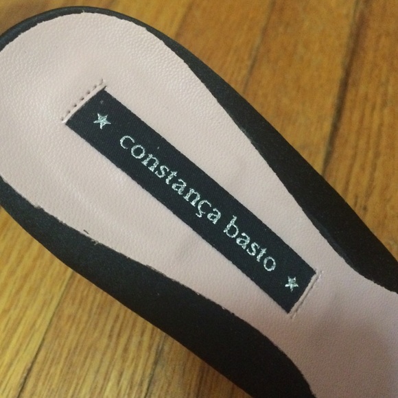 Constance Basto pink satin slides - Picture 3 of 4