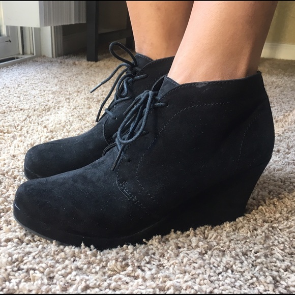 MOSSIMO Black Booties