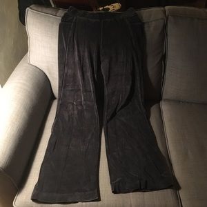 Athletic grey sweat pants (velour)