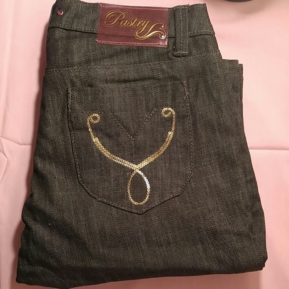 Dark wash denim, Back 2 School jeans (Pastry)