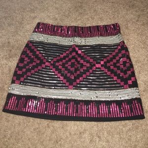 Sequin skirt!