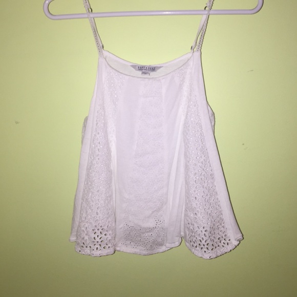 White tank top