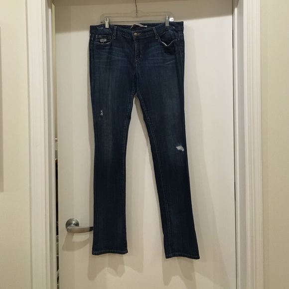 Joe's Jeans distressed straight leg
