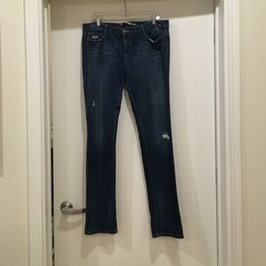 Joe's Jeans distressed straight leg