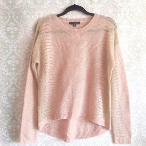 Pink/Gold Shimmer Sweater