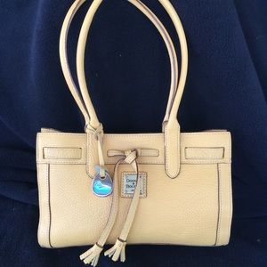 Certified Dooney & Bourke Pebbled Ariel Satchel