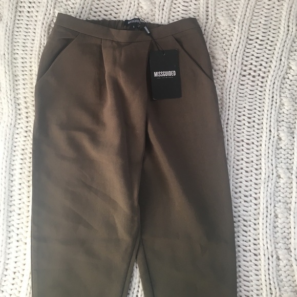 Small Missguided Khaki Pants | New with tags