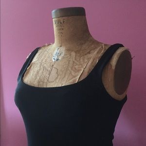 Banana Republic black sheath dress