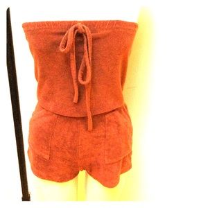 Classic Girl Terrycloth Romper