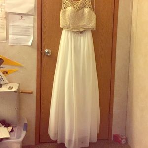 Two Piece Prom Dress