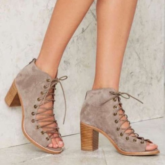 Jeffrey Campbell Shoes - Jeffrey Campbell Lace Up Booties