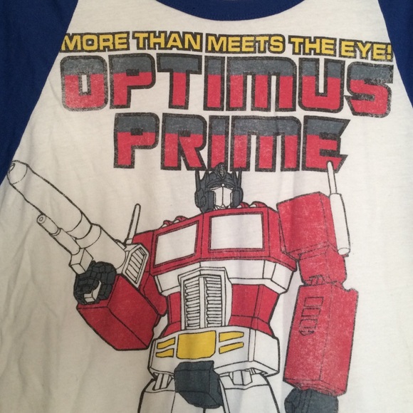 Transformers Baseball Tee - Picture 2 of 3