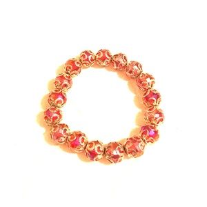 Beautiful bead bracelet.