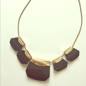 Nordstrom Black Statement Necklace