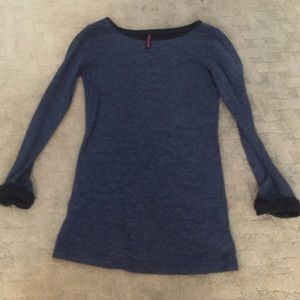 Blue and black long sleeve
