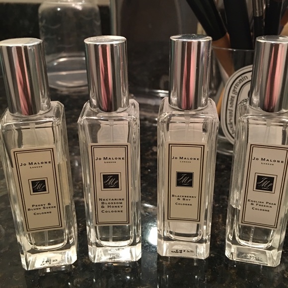 4 - Jo Malone 1 Fl Oz Colognes.