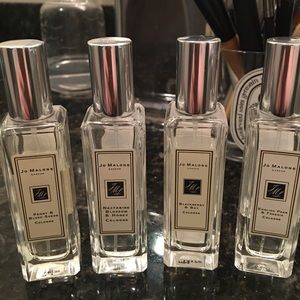 4 - Jo Malone 1 Fl Oz Colognes.