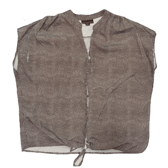 Black and White checkered blouse