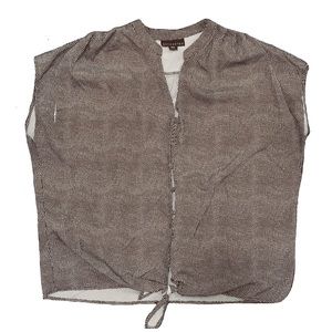 Black and White checkered blouse