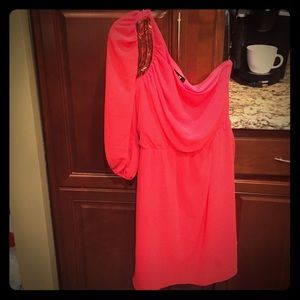 Forever 21: beautiful one sleeve cocktail dress