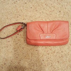 Authentic Coach Wristlet