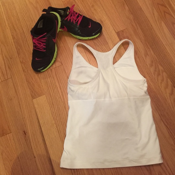 White Nike tank top. - Picture 2 of 3