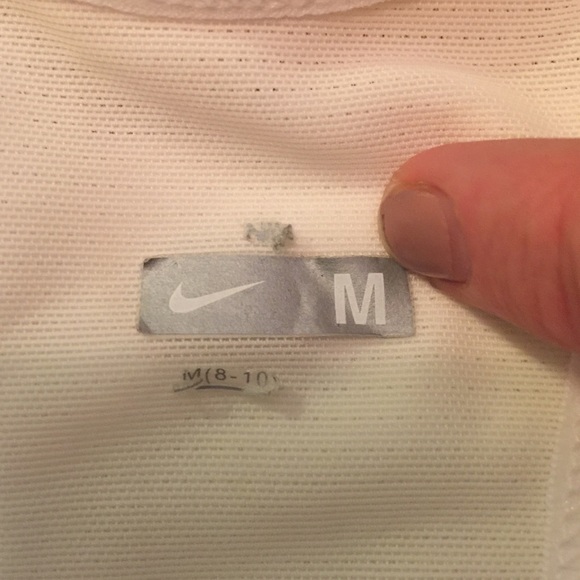 White Nike tank top. - Picture 3 of 3