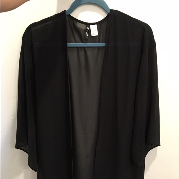 Sheer Black Coverup