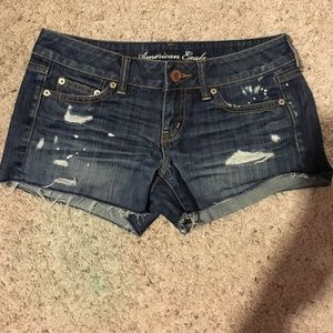 American eagle jean shorts