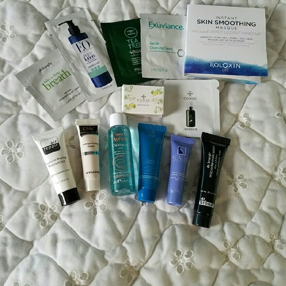 SOLD ON ⓂTravel size and sample skincare lot