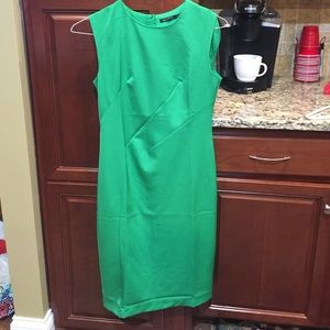 Zappa Basic emerald green dress size small.