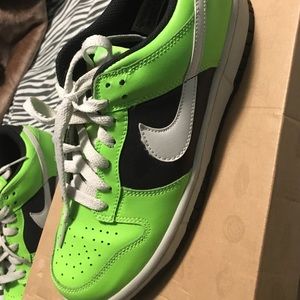Nike wmns Dunk Low le electric green