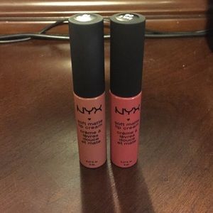 NYX liquid lipsticks