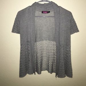 Grey cardigan