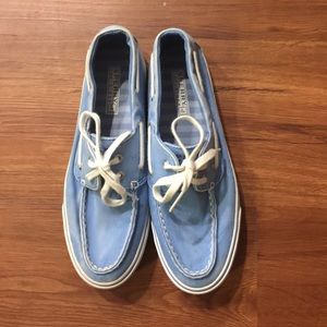 Blue Sperry Topsider