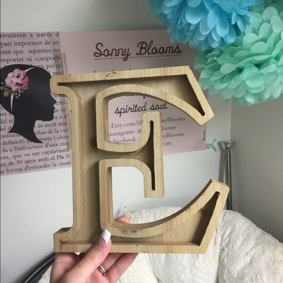 Wooden monogram - Picture 1 of 1