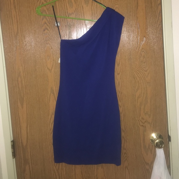 Royal blue dress