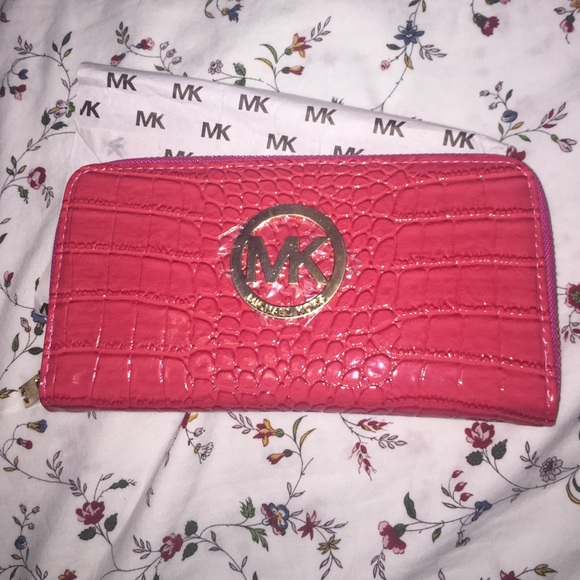 Pink Michael Kors wallet