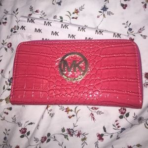 Pink Michael Kors wallet