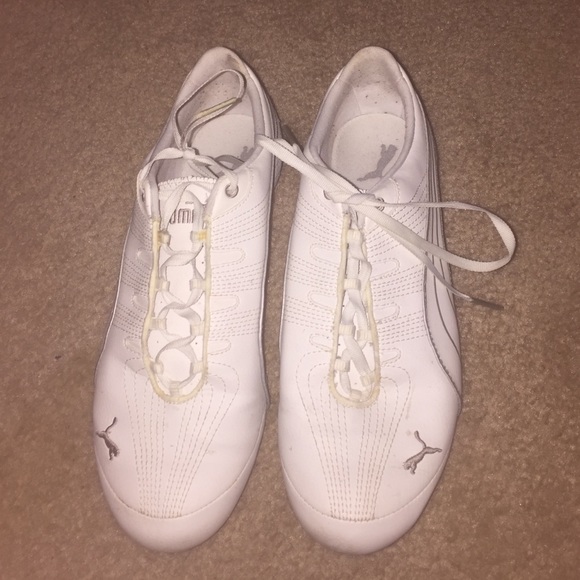 Puma white sneakers