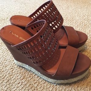 Via Spiga wedges size 5
