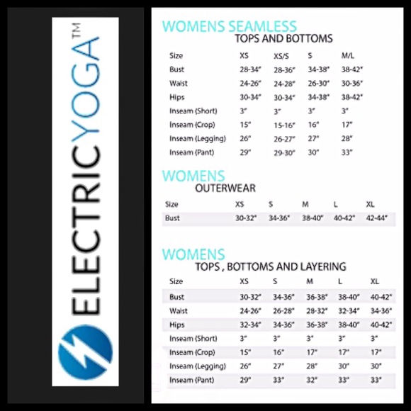 ❌SOLD OUT❌ 💙Sz S ELECTRIC YOGA Flexible Soft Support Legging - Picture 3 of 3