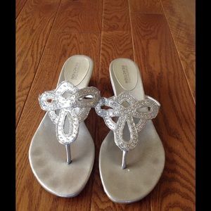 Kenneth Cole Sandals with Sequin Detail